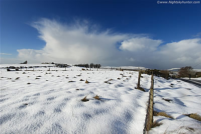 Co. Tyrone Snow Squalls & Severe Wind Chill - January 31st 2015